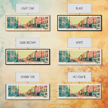 Carregar imagem no visualizador da galeria, Brighton and Hove, England Panoramic Canvas Print, Brighton and Hove, England Painting, England Art, Brighton and Hove Travel Poster, Travel Art, Vacation Gift
