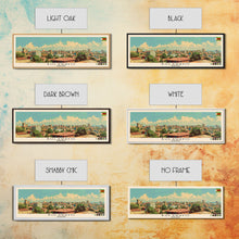 Carregar imagem no visualizador da galeria, Bulawayo, Zimbabwe Panoramic Canvas Print, Bulawayo, Zimbabwe Painting, Zimbabwe Art, Bulawayo Travel Poster, Travel Art, Housewarming Gift
