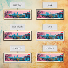 Cargar imagen en el visor de la galería, Changsha, China Panoramic Canvas Print, Changsha, China Painting, China Art, Changsha Travel Poster, Travel Art, Housewarming Gift
