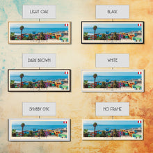 Cargar imagen en el visor de la galería, Chimbote, Peru Panoramic Canvas Print, Chimbote, Peru Painting, Peru Art, Chimbote Travel Poster, Travel Art, Housewarming Gift
