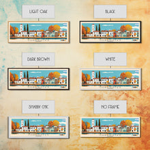 Cargar imagen en el visor de la galería, Corrientes, Argentina Panoramic Canvas Print, Corrientes, Argentina Painting, Argentina Art, Corrientes Travel Poster, Travel Art, Vacation Gift
