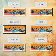 Carregar imagem no visualizador da galeria, Dakar, Senegal Panoramic Canvas Print, Dakar, Senegal Painting, Senegal Art, Dakar Travel Poster, Travel Art, Vacation Gift
