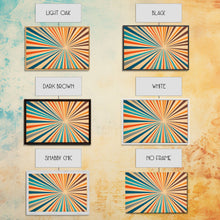 Carregar imagem no visualizador da galeria, Mid Century Modern Art - Panoramic Canvas Print - Retro Loft Art - Large Wall Art Painting - Geometric Abstract Art - MCM Art
