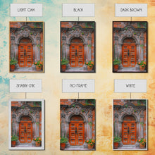 Cargar imagen en el visor de la galería, Change23. Mexican Wall Art, Framed Canvas Print, Old Town Mexico Architecture Wall Art, Framed Art
