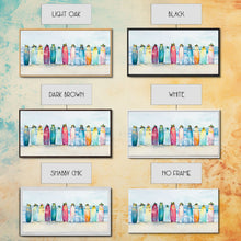 Cargar imagen en el visor de la galería, Christmas beach art, tropical Christmas decor, canvas print, Christmas wall art, beach Christmas decor, holiday wall art
