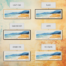 Load image into Gallery viewer, Altinkum Beach, Turkey Watercolor Beach Print, Vacation Gift, Turkey Wall Art, Beach Painting, Beach Decor, Beach Painting
