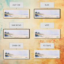 Load image into Gallery viewer, Coligny Beach, South Carolina Watercolor Print, Vacation Gift, South Carolina Wall Art, Beach Painting, Beach Decor, Large Wall Art, Wood Frame Art
