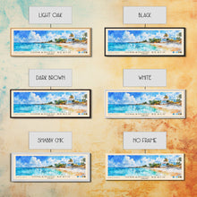 Cargar imagen en el visor de la galería, Junkanoo Beach, Bahamas Watercolor Print, Vacation Gift, Bahamas Wall Art, Beach Painting, Beach Decor, Beach Or Lakehouse Art
