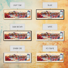 Carregar imagem no visualizador da galeria, Brno CzechRepublic art Travel Print Wall Art, Panoramic City Art, Travel Art, Wall Decor, Vacation Gift, Framed Canvas Print Or Metal Art
