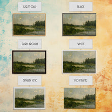 Carregar imagem no visualizador da galeria, By The Water - Framed Canvas Print, English Landscape, Painting Print On Canvas Or Metal, Living Room Decor
