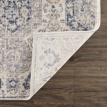 Load image into Gallery viewer, Parkerfield Cream &amp; Blue Area Rug
