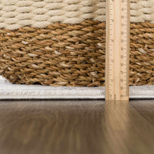 Load image into Gallery viewer, Parkerfield Cream &amp; Blue Area Rug
