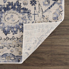 Carregar imagem no visualizador da galeria, Georgiana Blue &amp; Beige Oushak Rug
