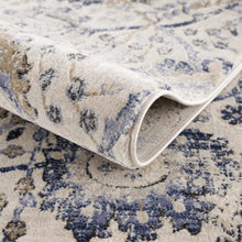 Carregar imagem no visualizador da galeria, Georgiana Blue &amp; Beige Oushak Rug
