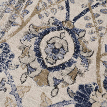 Carregar imagem no visualizador da galeria, Georgiana Blue &amp; Beige Oushak Rug
