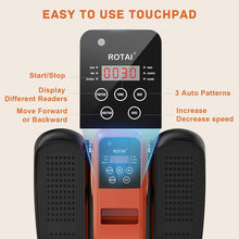 Carregar imagem no visualizador da galeria, ROTAI Under Desk Elliptical Machine for Seniors Rehab Electric Seated Leg Foot Pedal Exerciser Bike, Portable Trainer for Home &amp; Office with Remote and LCD Monitor

