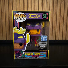 Load image into Gallery viewer, Funko Fundays Experience 2025: Pop! Originals Freddy Funko as Voltron (Blacklight) LE1500
