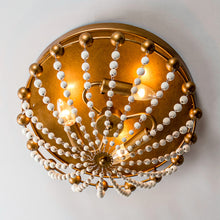 Cargar imagen en el visor de la galería, 3-Light Golden Bohemian LED Modern Flush Mount Lighting
