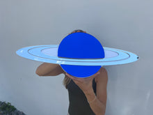 Cargar imagen en el visor de la galería, 2-Piece Set | Planet Saturn &amp; Space Rocket Decor
