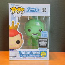 Carregar imagem no visualizador da galeria, Funko Fundays Experience 2025: Pop! Originals R.L. STINE Freddy Funko as Night of the Living Dummy (Glow in the Dark) LE500
