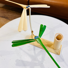 Load image into Gallery viewer, Bamboo Self Balancing Dragonfly
