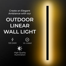 Load image into Gallery viewer, Svelte Outdoor Linear Lamp
