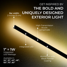 Load image into Gallery viewer, Svelte Outdoor Linear Lamp
