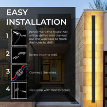 Load image into Gallery viewer, Svelte Outdoor Linear Lamp
