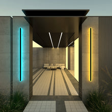 Carregar imagem no visualizador da galeria, Immense RGB Linear Minimalist Outdoor Wall Lamp
