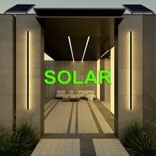 Cargar imagen en el visor de la galería, Immense Solar Outdoor Wall Lamp IP65 | Minimalist Lighting
