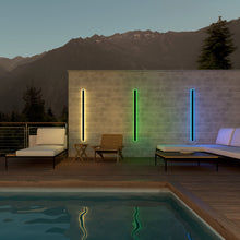 Carregar imagem no visualizador da galeria, Immense RGB Linear Minimalist Outdoor Wall Lamp
