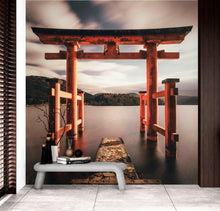 Cargar imagen en el visor de la galería, Japanese Torii Gate Wallpaper Mural. #6723
