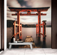 Carregar imagem no visualizador da galeria, Japanese Torii Gate Wallpaper Mural. #6723
