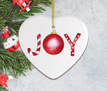 Load image into Gallery viewer, Joy Christmas Ornament
