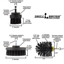 Carregar imagem no visualizador da galeria, Original, 4in, and 2in Black Brushes - Ultra Stiff - Heavy Duty &amp; Grill Cleaning | K-S-42O-QC-DB
