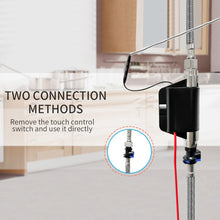 Carregar imagem no visualizador da galeria, VIDEC KW-79J  Smart Touch-less Kitchen Faucet, 3 Modes Pull Down Sprayer, Smart Motion Sensor Activated, LED Temperature Control, Auto ON/Off, Ceramic Valve, 360-Degree Rotation, 1 or 3 Hole Deck Plate.
