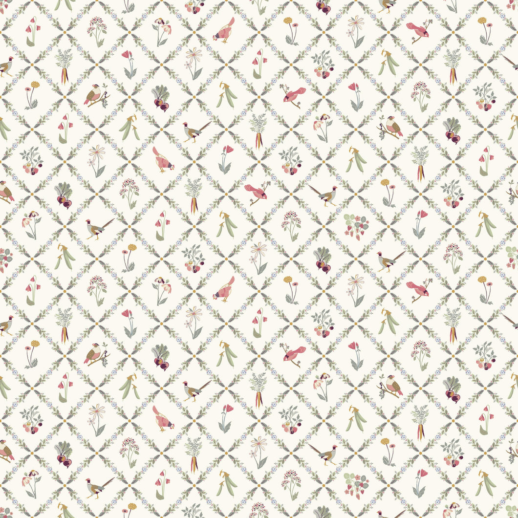 Kacie Wallpaper by Linen and Paper Design