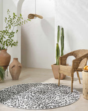 Load image into Gallery viewer, Alderbury White Leopard Print Rug
