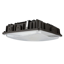 Cargar imagen en el visor de la galería, High-Performance LED Canopy Light: 63W/45W/30W, 5000K/4000K, 135 LM/Watt, 0-10V Dimmable, 120-277V- Illuminate with Efficiency
