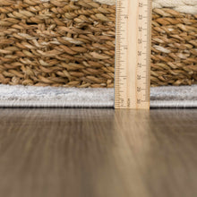 Carregar imagem no visualizador da galeria, Calum Blue &amp; Gray Area Rug - Clearance
