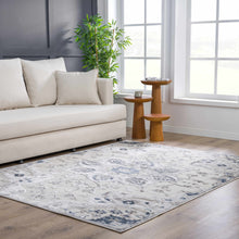 Carregar imagem no visualizador da galeria, Calum Blue &amp; Gray Area Rug - Clearance
