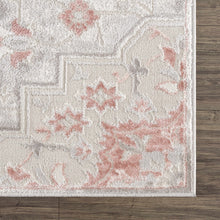 Carregar imagem no visualizador da galeria, Calum Pink Floral Thick Area Rug - Clearance
