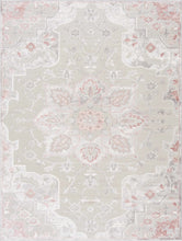 Carregar imagem no visualizador da galeria, Calum Pink Floral Thick Area Rug - Clearance
