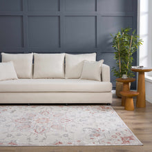 Carregar imagem no visualizador da galeria, Calum Pink Floral Thick Area Rug - Clearance
