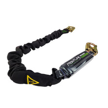 Cargar imagen en el visor de la galería, Frontline LES61S-US Patriot 6&#39; Single Leg Elastic Lanyard with Snaphooks - Made in USA

