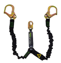 Carregar imagem no visualizador da galeria, Frontline LES62R-US Patriot 6&#39; Double Leg Elastic Lanyard with Rebar Hook Ends - Made in USA
