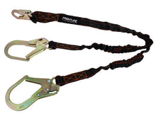 Load image into Gallery viewer, Frontline LIS62R Combat Twin Leg 6&#39; Rebar Hook Lanyard with Internal Shock Absorber
