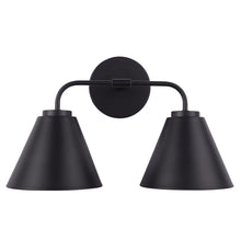Load image into Gallery viewer, Loft Lantern Modern 2-Light Vanity Light
