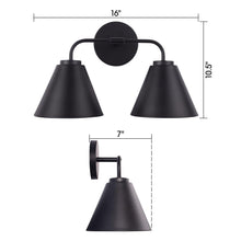 Load image into Gallery viewer, Loft Lantern Modern 2-Light Vanity Light
