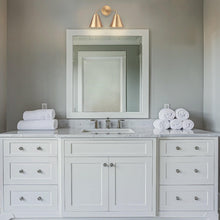 Load image into Gallery viewer, Loft Lantern Modern 2-Light Vanity Light
